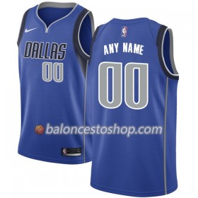 Camiseta Hombre NBA Dallas Mavericks Personalizadas Nike 2017-18 Royal Swingman
